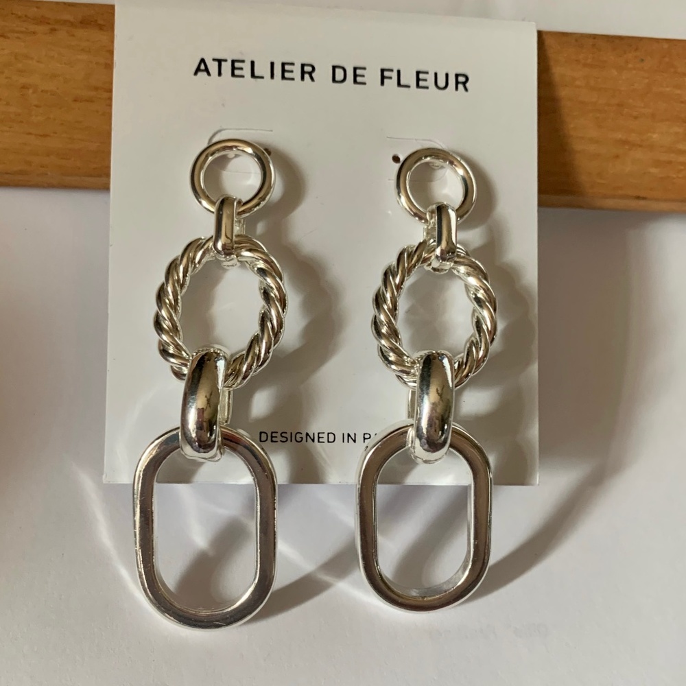 Made in Paris - ATELIER DE FLEUR Earrings - NWT